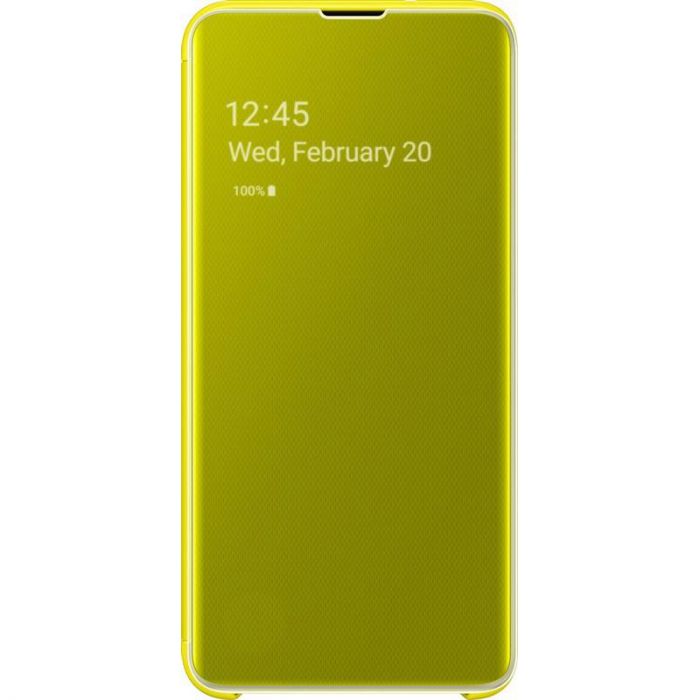 Чохол-книжка Samsung Clear View Cover для Samsung Galaxy S10e SM-G970 Yellow (EF-ZG970CYEGRU)