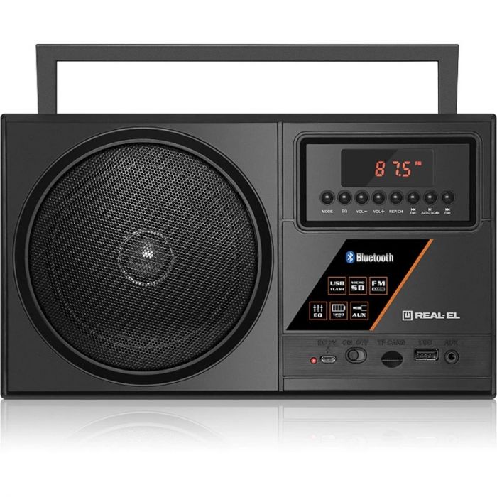 Радіоприймач REAL-EL X-700 Black