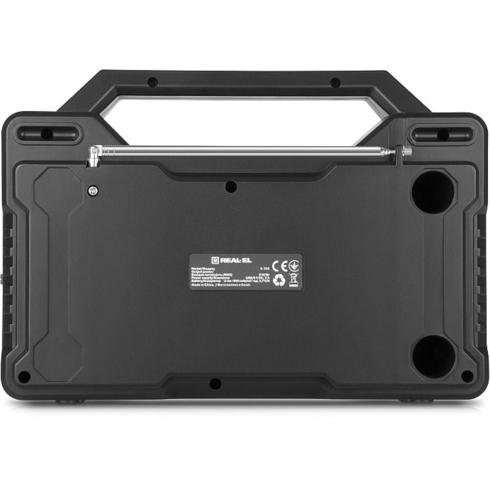 Радіоприймач REAL-EL X-703 Black