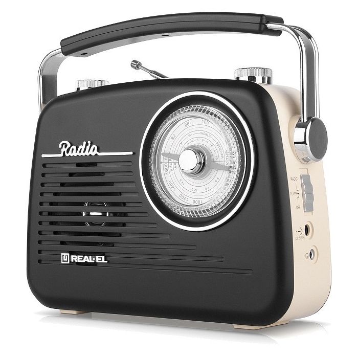 Радіоприймач REAL-EL X-540 Black-Yellow