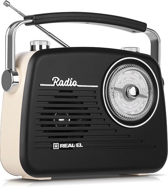 Радіоприймач REAL-EL X-540 Black-Yellow