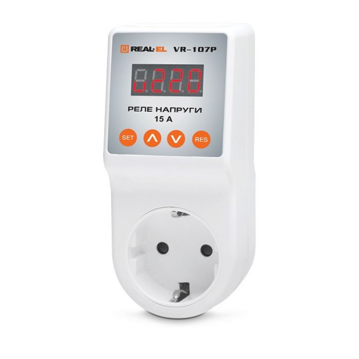 Реле напруги REAL-EL VR-107P