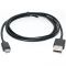 Кабель REAL-EL Pro USB - micro USB V 2.0 (M/M), 1.0 м, чорний (EL123500023)
