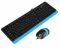 Комплект (клавіатура, миша) A4Tech F1010 Black/Blue