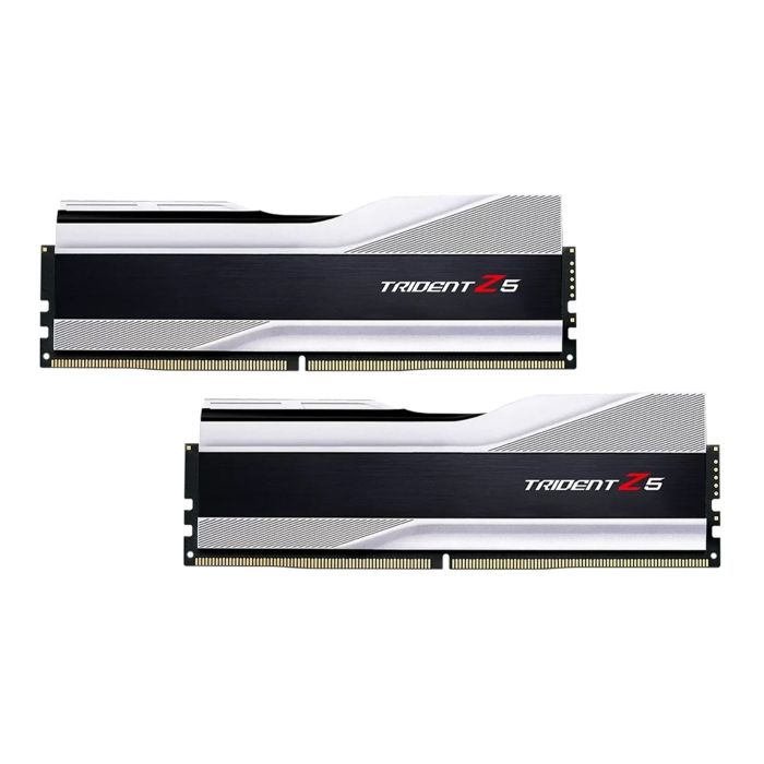Модуль пам`ятi DDR5 2x32GB/6000 G.Skill Trident Z5 Silver (F5-6000J3238G32GX2-TZ5S)