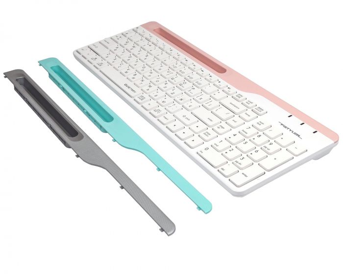 Клавіатура бездротова A4Tech Fstyler FBK25 White 