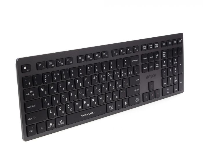 Клавіатура бездротова A4Tech FBX50C Grey