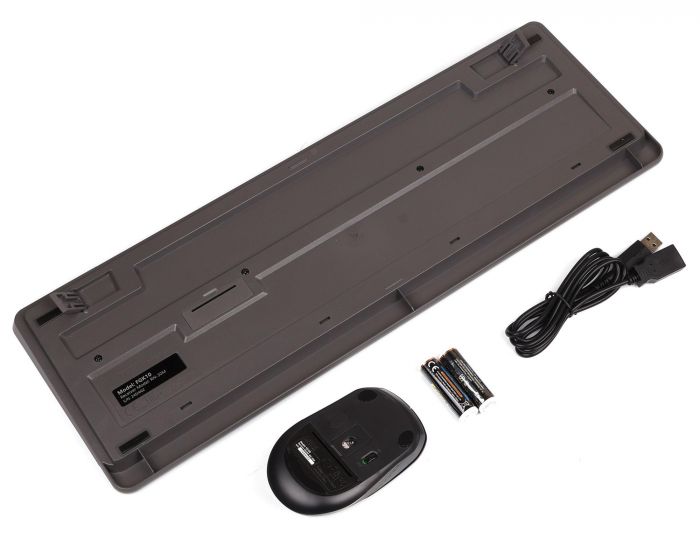 Комплект (клавіатура, миша) бездротовий A4Tech FG1010 Black/Grey