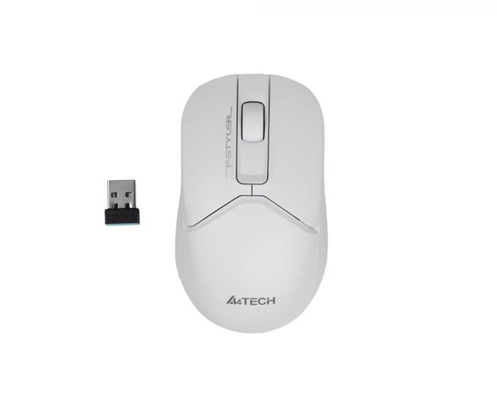 Комплект (клавіатура, миша) бездротовий A4Tech FG1012 White
