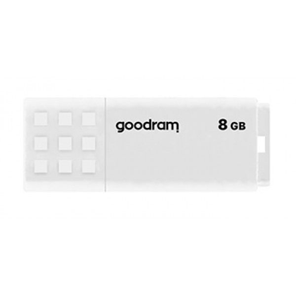 Флеш-накопичувач USB2.0  8GB GOODRAM UME2 White (UME2-0080W0R11)