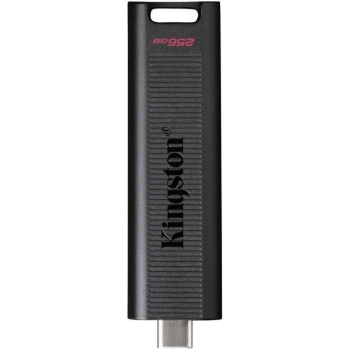 Флеш-накопичувач USB3.2 256GB Type-C Kingston DataTraveler Max Black (DTMAX/256GB)