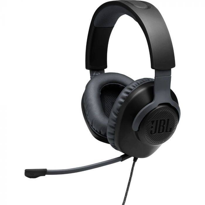 Гарнiтура JBL Quantum 100 Black (JBLQUANTUM100BLK)