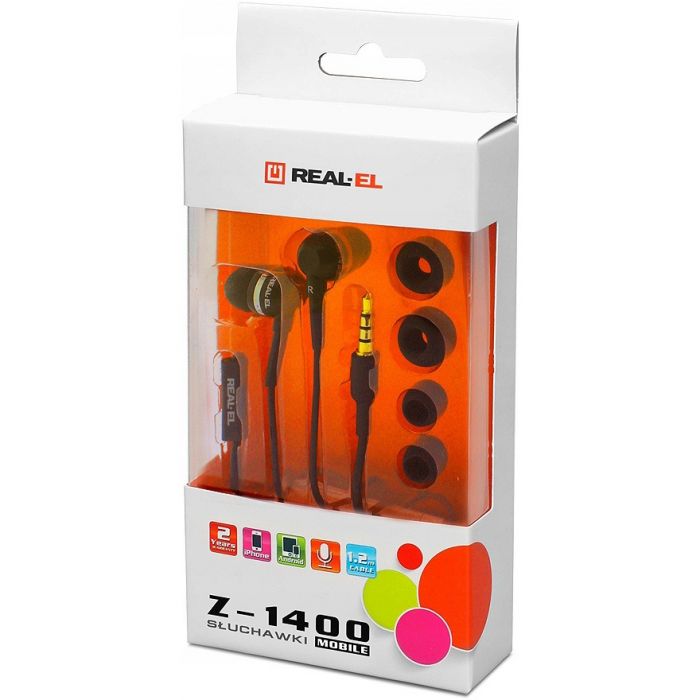 Гарнітура REAL-EL Z-1400 Mobile Black
