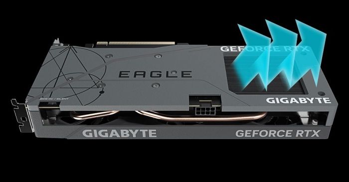 Відеокарта GF RTX 4060 8GB GDDR6 Eagle OC Gigabyte (GV-N4060EAGLE OC-8GD)