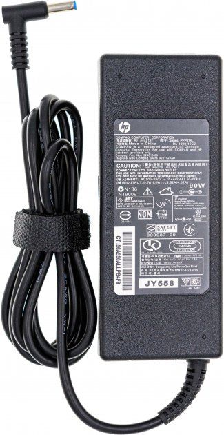 Блок живлення для ноутбука HP/Compaq (19.5V 4.62A 90W) 4.5x3.0mm (HP90W30C) + кабель живлення 1.2м