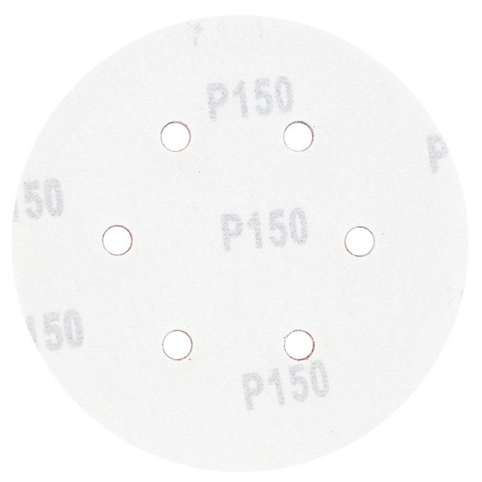 Шліфувальний круг 6 отворів Ø150мм P150 (10шт) SIGMA (9122281)
