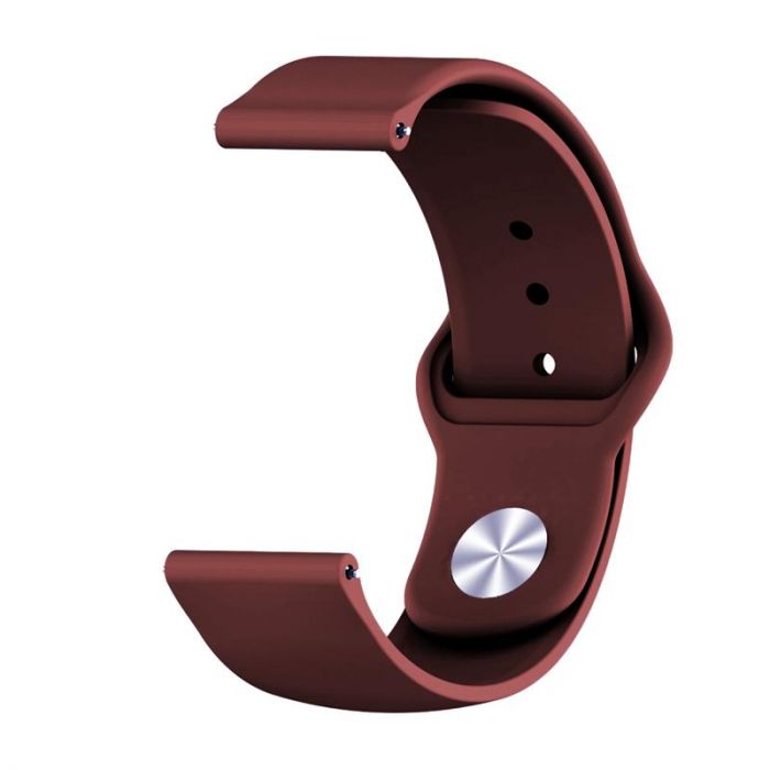 Силіконовий ремінець BeCover для Huawei Watch GT 2 42mm Dark-Red (706229)