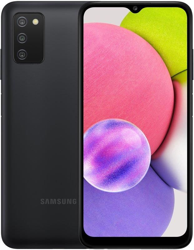Смартфон Samsung Galaxy A03s SM-A037 3/32GB Dual Sim Black (SM-A037FZKDSEK)