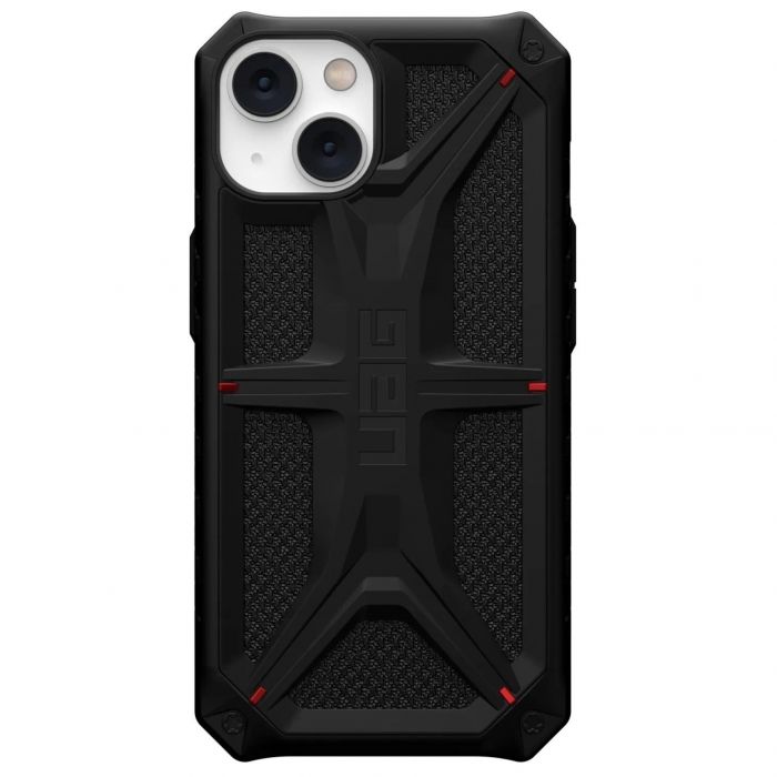 Чохол-накладка Urban Armor Gear Monarch для Apple iPhone 14 Kevlar Black (114032113940)