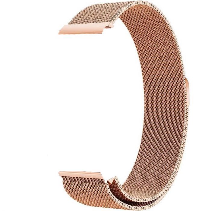 Ремінець BeCover Milanese Style для LG Watch Sport W280A (20mm) Rose Gold (707700)