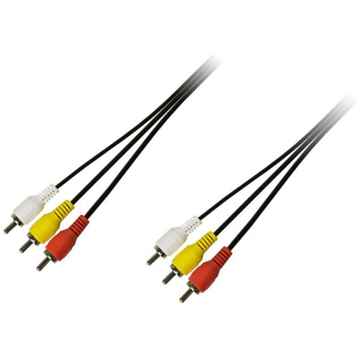 Кабель Piko 3xRCA - 3xRCA (M/M), 1.5 м, Black (1283126473951)