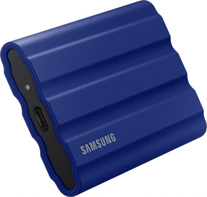 Накопичувач зовнішній SSD 1TB Samsung T7 Shield Blue (MU-PE1T0R/EU)