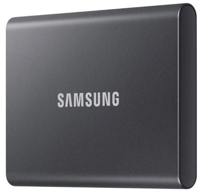 Накопичувач зовнішній SSD 2TB Samsung T7 Titan Gray (MU-PC2T0T/WW)