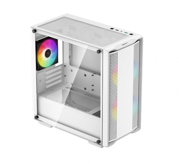 Корпус DeepCool CC360 White ARGB (R-CC360-WHAPM3-G-1) без БЖ