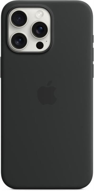 Чохол-накладка Apple Silicone Case with MagSafe для Apple iPhone 15 Pro Max Black (MT1M3)