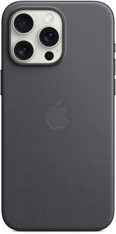 Чохол-накладка Apple FineWoven Case with MagSafe для Apple iPhone 15 Pro Max Black (MT4V3)