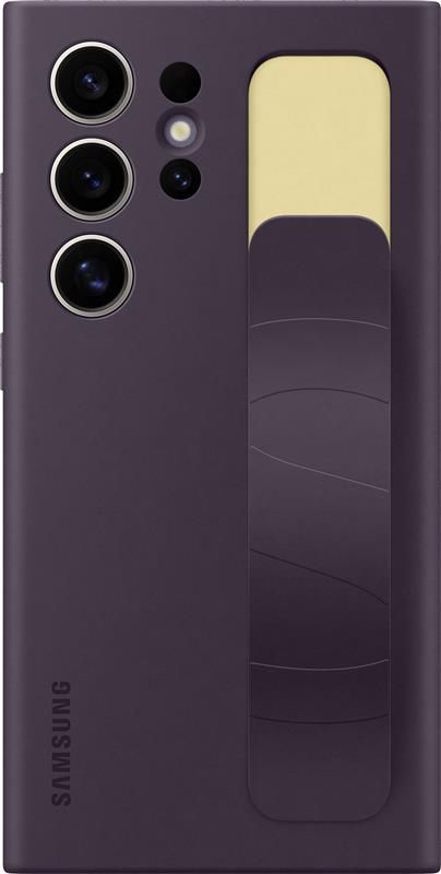 Чохол-накладка Samsung Standing Grip Case для Samsung Galaxy S24 Ultra SM-S928 Dark Violet (EF-GS928CEEGWW)