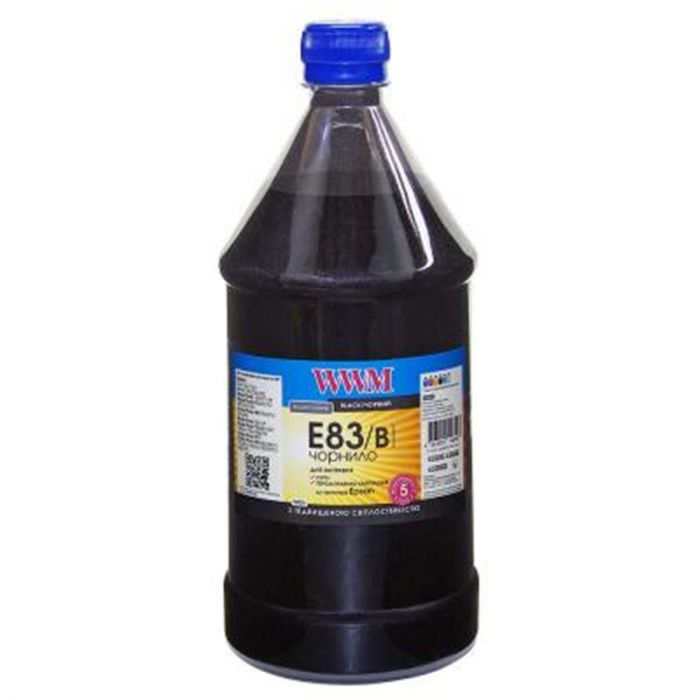 Чорнило WWM Epson Stylus Photo T50/P50/PX660 (Black) (E83/B-4) 1000г