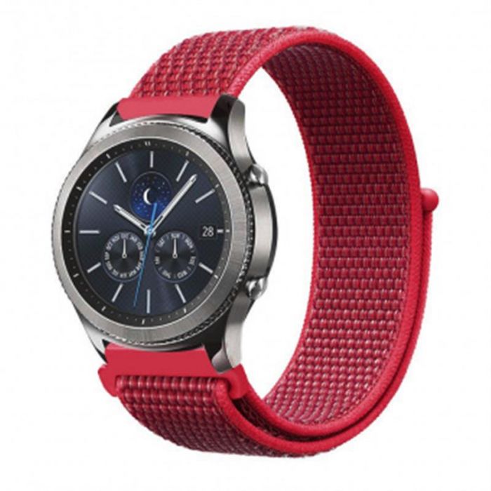 Ремінець BeCover Nylon Style для LG Watch Sport W280A Red (705836)