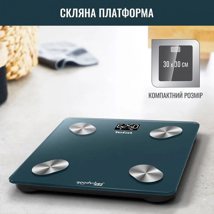 Ваги підлогові Tefal Goodvibes Life+ BM9620S1