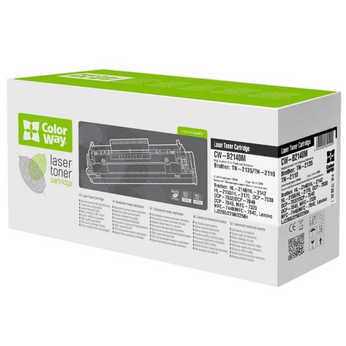 Картридж ColorWay (CW-B2140M) Brother HL-2140/2150/2170 (TN2135)