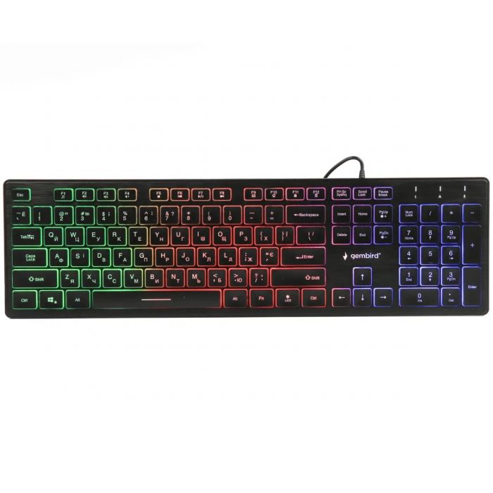 Клавіатура Gembird KB-UML-01-UA Black USB UKR