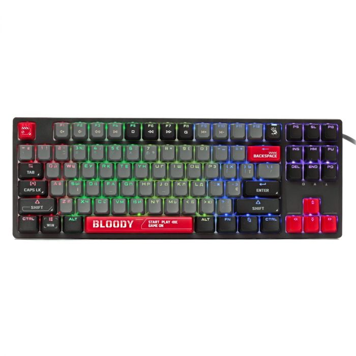 Клавіатура Bloody S87 Energy Red