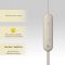 Bluetooth-гарнітура Sony WI-C100 Beige (WIC100C.CE7)