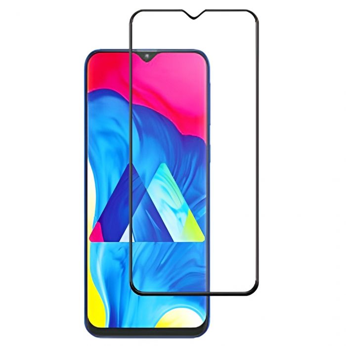 Захисне скло для Samsung Galaxy A30 SM-A305/A30s SM-A307/A50 SM-A505/A40s SM-A407 Black, 0.3мм, 4D ARC, Люкс (Z14577)