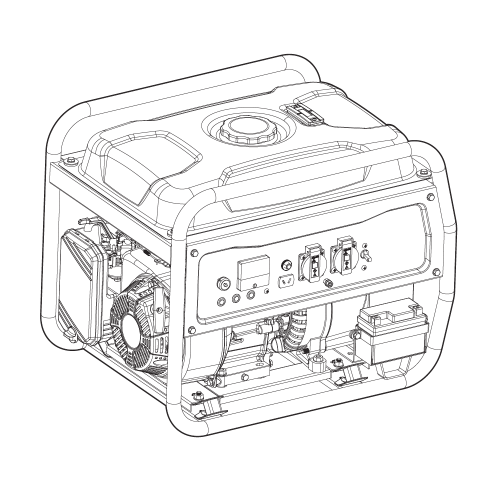 Генератор інверторний Vitals Master IG 2800b