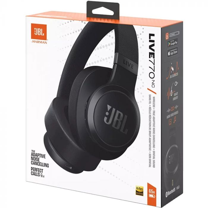 Bluetooth-гарнітура JBL Live 770NC Black (JBLLIVE770NCBLK)