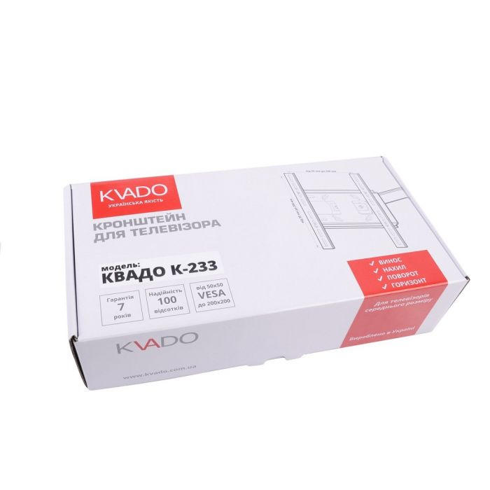 Кронштейн КВАДО К-233 (VESA200х200)