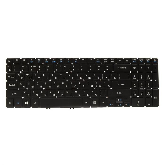 Клавіатура PowerPlant для ноутбука Acer Aspire V5-552, V5-573 чорний, без фрейму (KB310029)