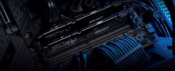 Модуль пам`яті DDR5 2x16GB/5200 Kingston Fury Beast Black (KF552C40BBK2-32)