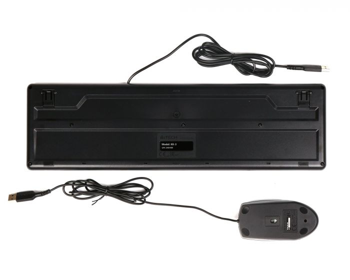 Комплект (клавіатура, миша) A4-Tech KK-3330 Black USB
