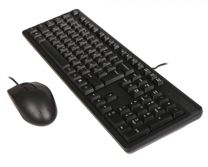 Комплект (клавіатура, миша) A4-Tech KK-3330 Black USB