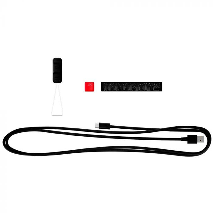 Клавіатура HyperX Alloy Origins Red RGB PBT Black (639N3AA) 