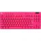 Клавiатура бездротова Logitech G PRO X TKL Lightspeed Magenta (920-012159)