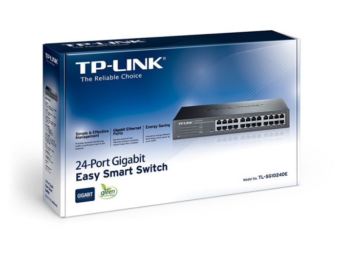 Комутатор TP-LINK TL-SG1024DE