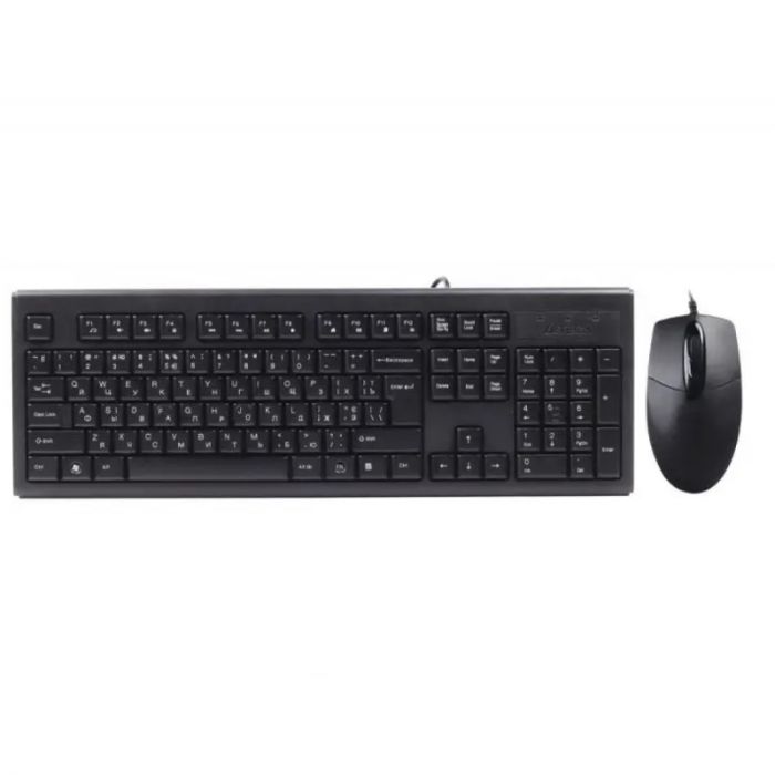Комплект (клавіатура, мишка) A4Tech KR-8372S Black